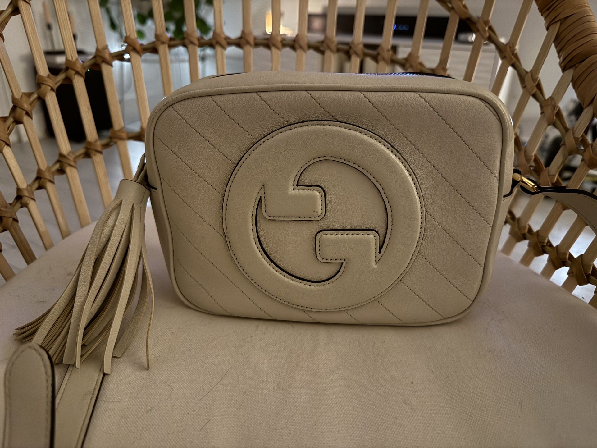 Gucci Original white leather