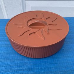 Nordic Ware Microwave Tortilla and Pancake Warmer, 10-Inch,Orange