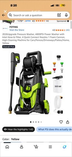 Pressure washer