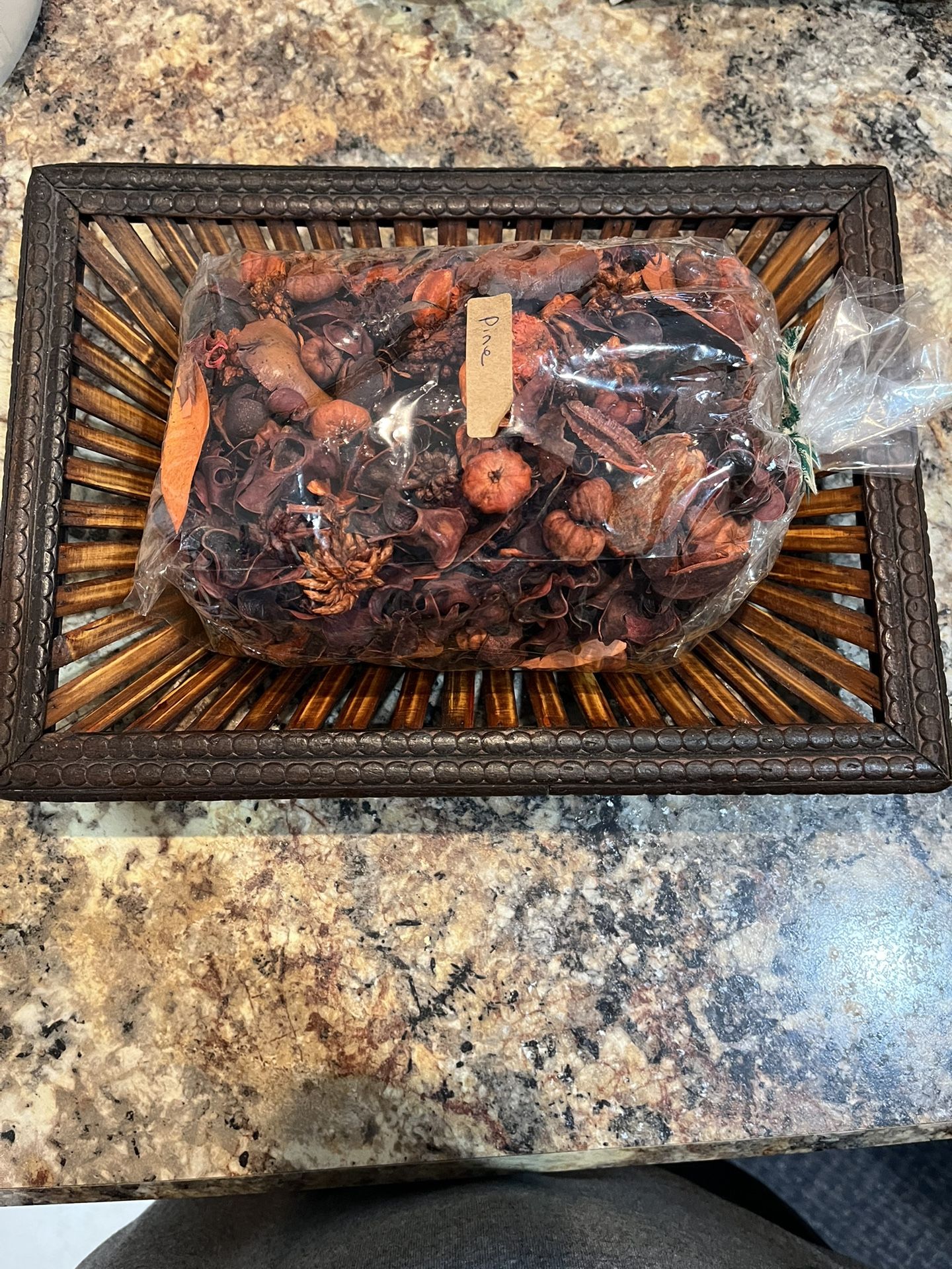Basket With Potpourri