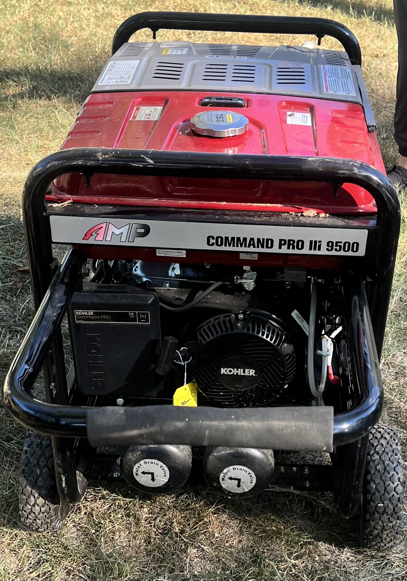 Kohler AMP Command Pro lll 9500 Generator Compressor Welder