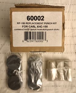 RP-Carl RP-CARL 60002 Replacement Punch Head/Disk Set for Xhc-150 Punch