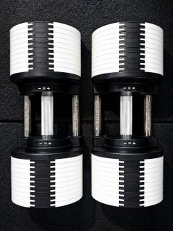 5-100lb Adjustable Dumbbells (5lb Increments) – Brand New In Box