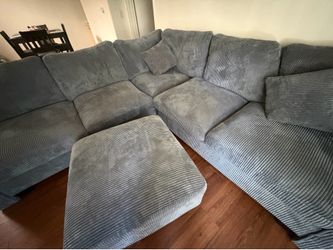 Couch  with ottoman chair