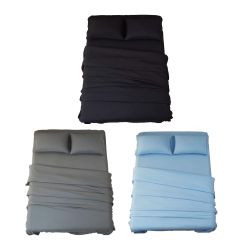 4pcs King Size Bed Sheets Set, New