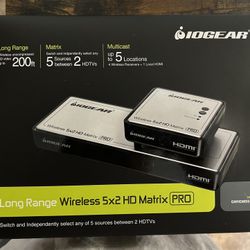 IOGEAR Long Range Wireless 5x2 HD Matrix PRO