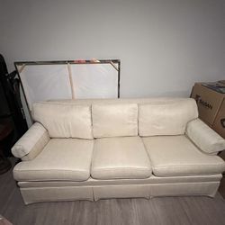 White Cream Couch
