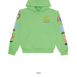 Chrome Heart Hoodie "lime"