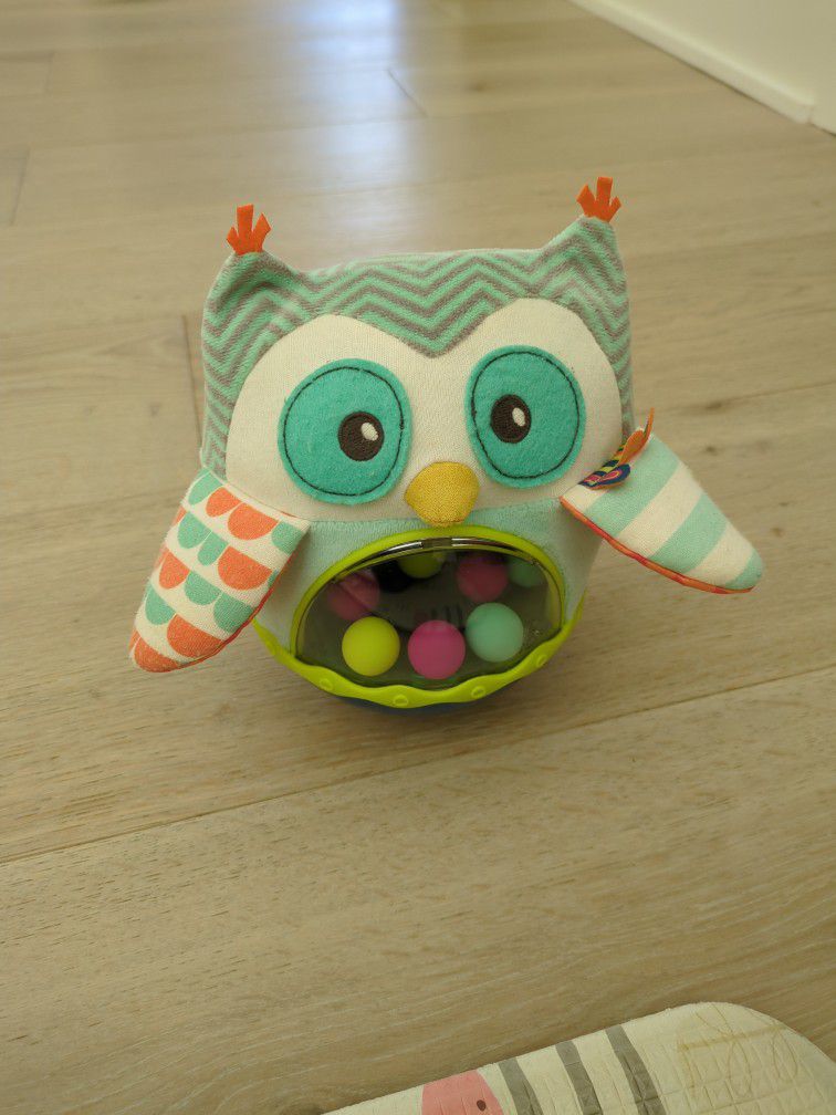 Owl Tummy Time Toy