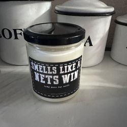 brooklyn Nets Candle