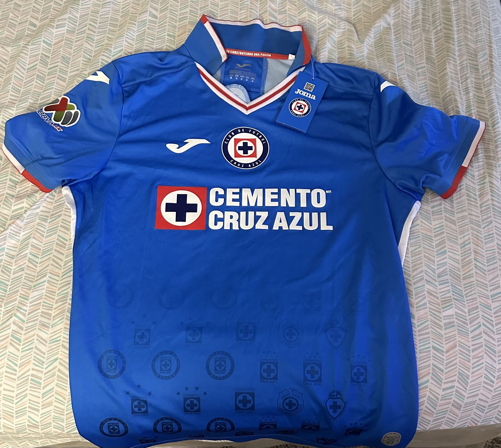 Cruz azul Authentic 21/22 Home Jersey