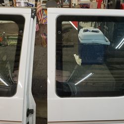 Ford van side cargo doors