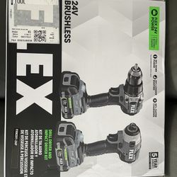 Brand New FLEX Drill Driver & Impact Driver Kit