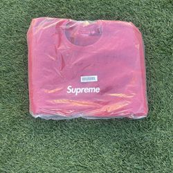 Supreme Washed Boxed Logo Crewneck 