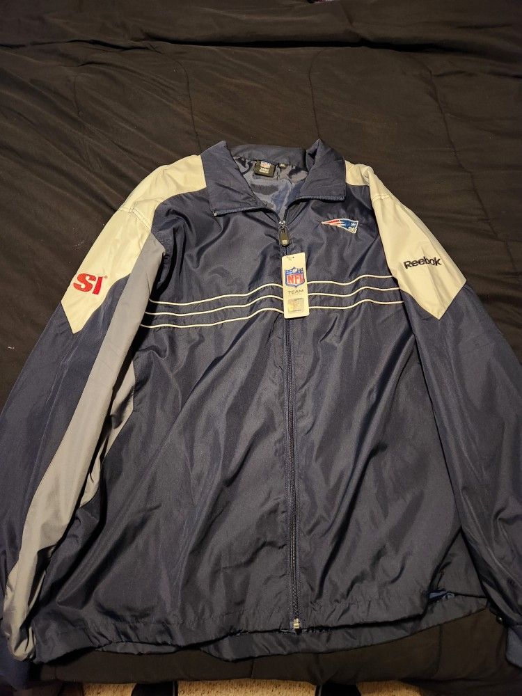 Patriots Windbreaker Jacket-new Xl