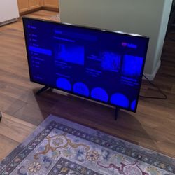 LG 43” UHD Smart led TV White LED Out Has Blue Tint