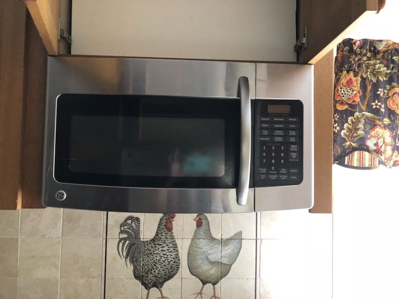 Stainless steel microwave