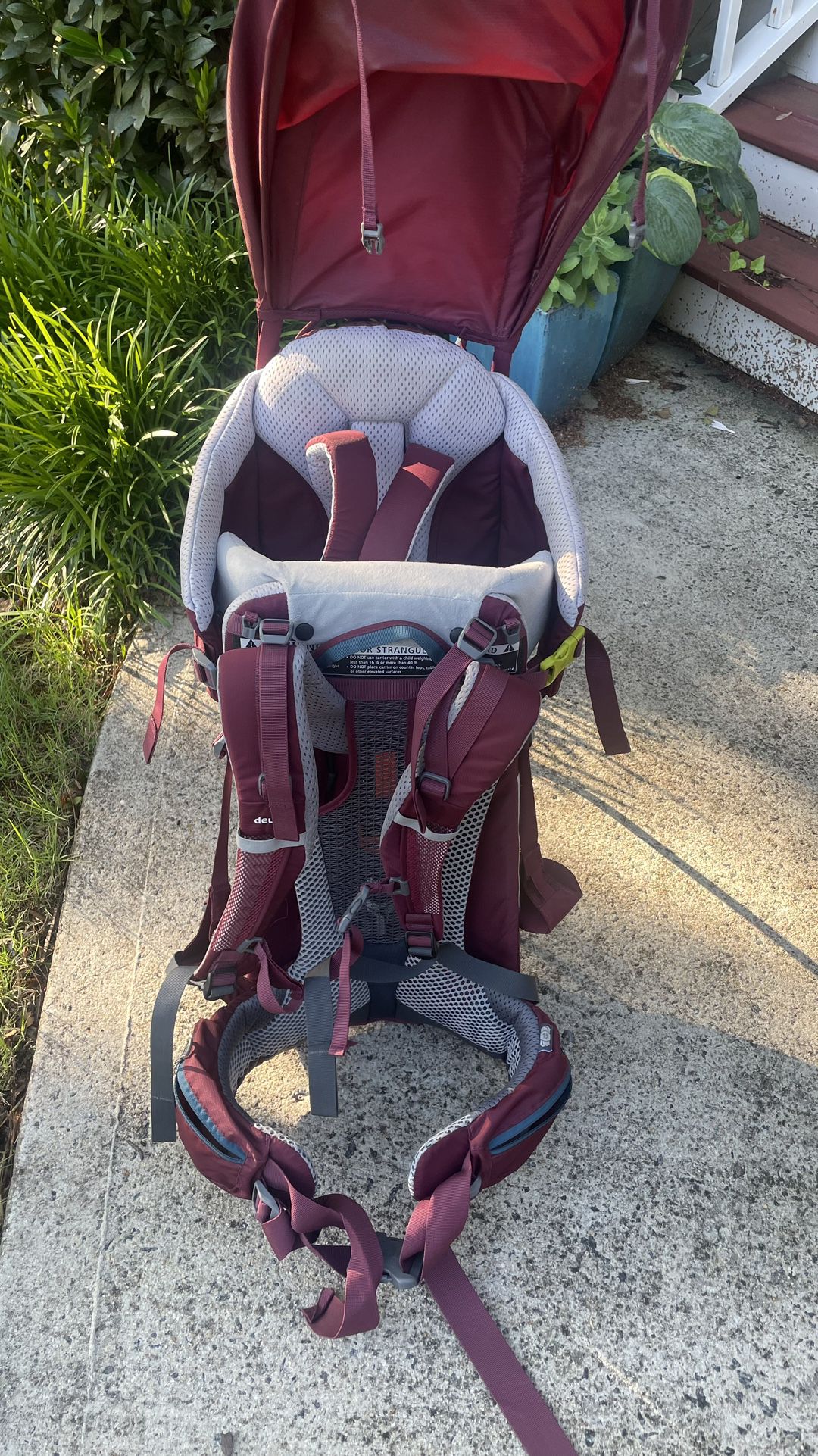 Deuter Kid Comfort Child Carrier Backpack 