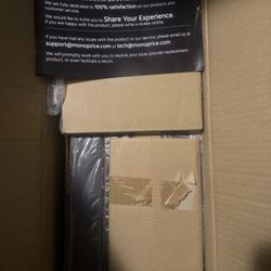 Monolith 24 Inch Speaker Stand -Black | Supports 75 lbs Adjustable Spikes