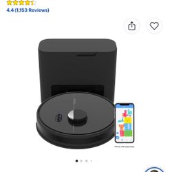 bObsweep - Dustin Self-Emptying Robot Vacuum and Mop