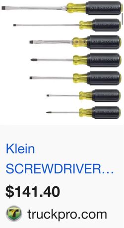 Klien tools screwdrivers
