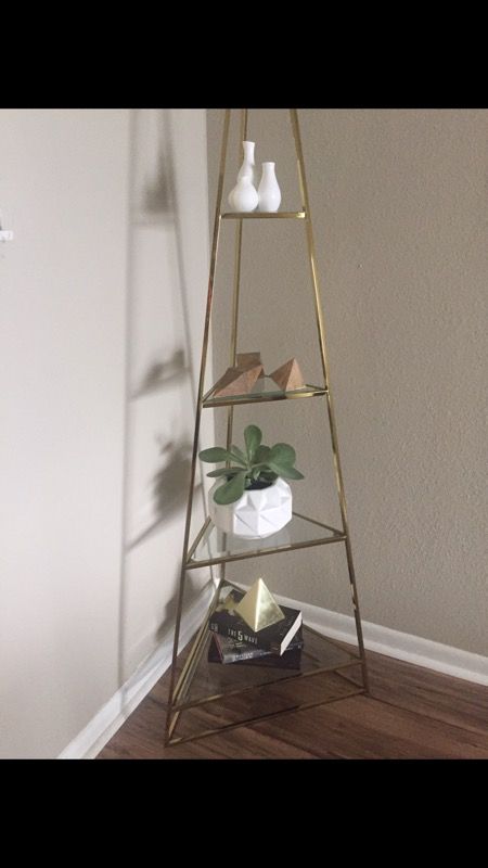 CB2 Pyramid Etagere $250.00