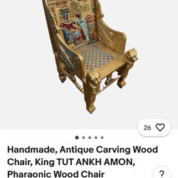 Antique Throne Ancient Chair