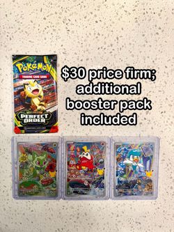 Pokemon TCG First Partner Series 3 Paldea Starters Set
