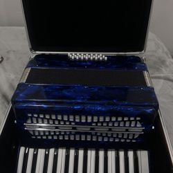 Blue Rossrtti Accordion 