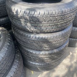 255/70R17 General set of four used $300