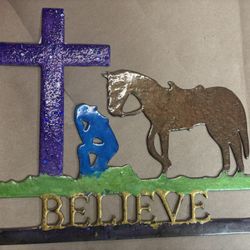 Metal Custom Painted Wall Decor 