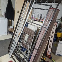 Twin Size Bed Frame Great Condition Folds Don't Need 