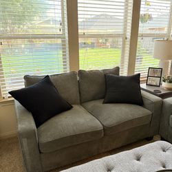Grey Couch & Love Seat 