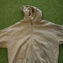 Essentials Fear of God Hoodie (Tan) – Size M