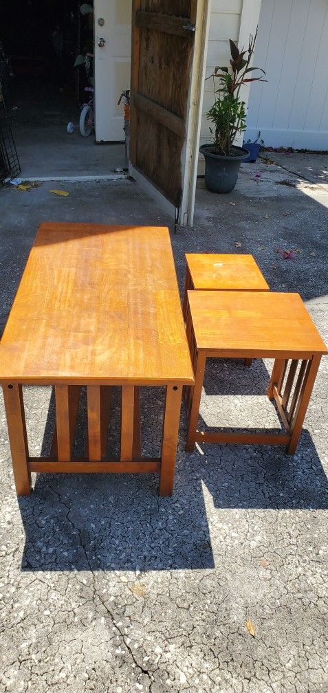 3 Piece Coffee Table Set