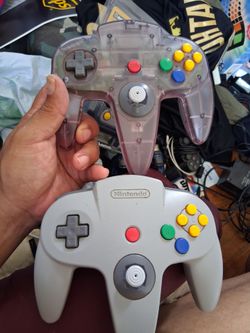 Nintendo 64 controllers