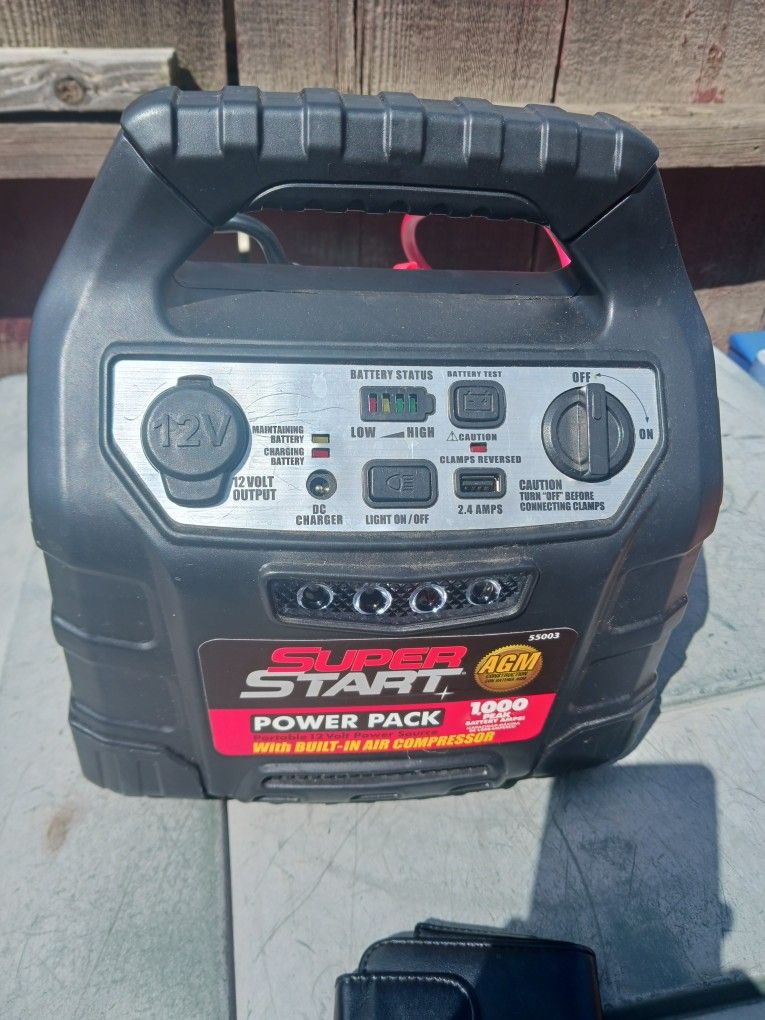 Power Source Jump Starter,Air Compressor Etc