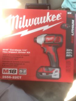 Milwaukee tools