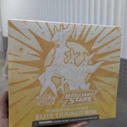 Pokemon Brilliant Stars Pokemon Center Expert Trainer Box Sealed
