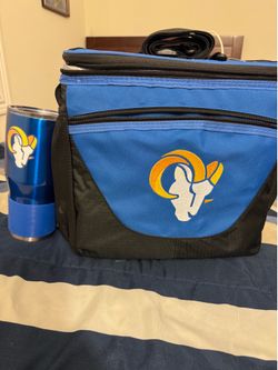 Rams lunch bag with coffee mug