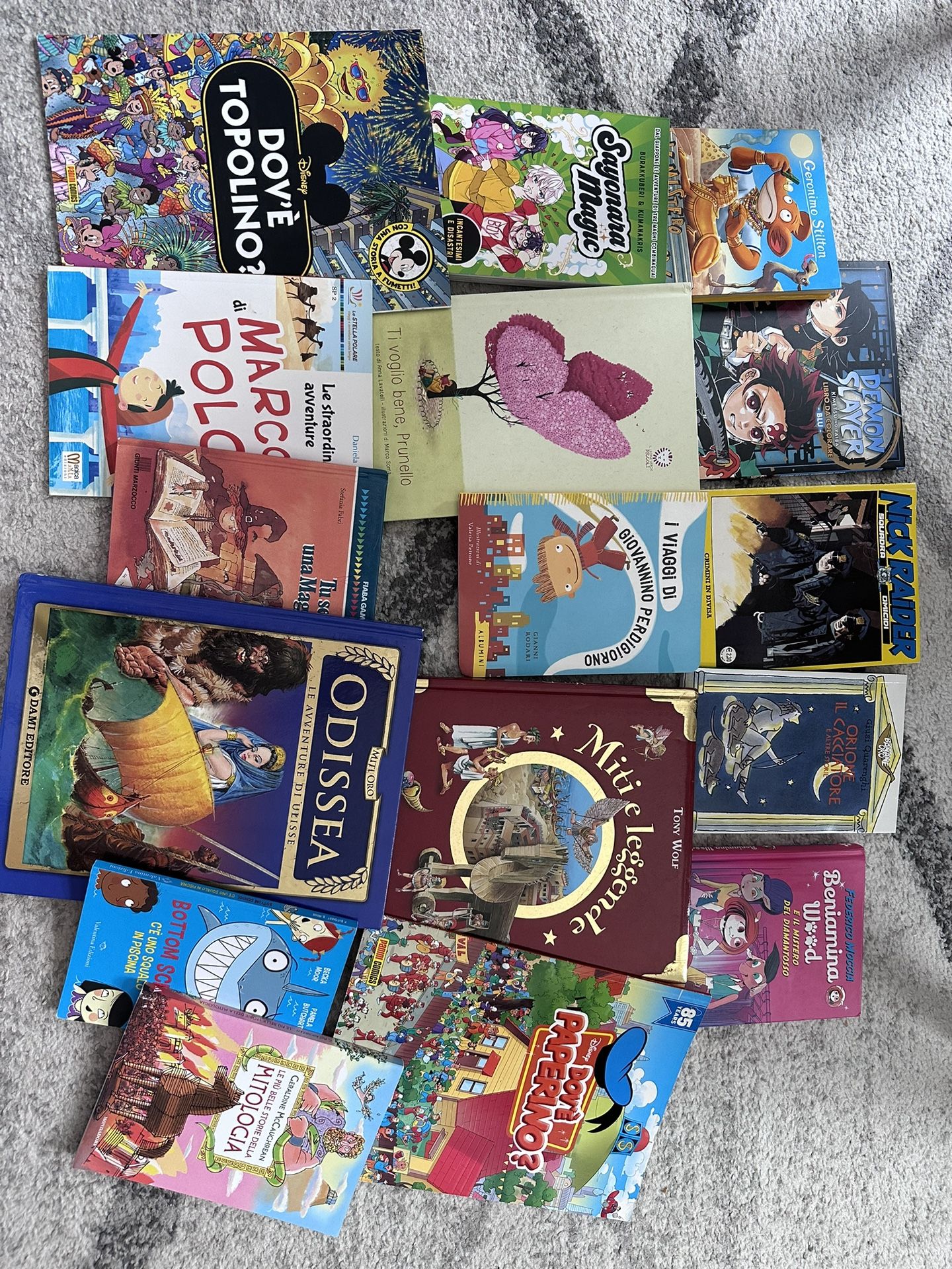 16 italian language kids books