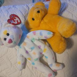 Beanie Baby W Hearts 