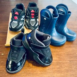 (3) Toddler Shoes Jordan, Crocs and New Balance (Similar Fit): size 7.5-8