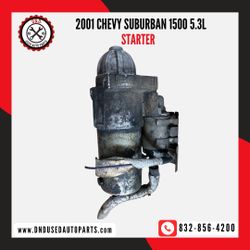 00-02 CHEVROLET SUBURBAN, TAHOE, SILVERADO, YUKON 5.3L STARTER OEM/USED PART