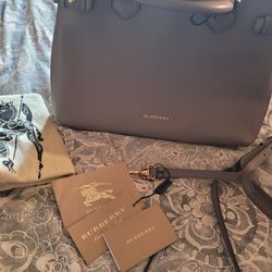 Burberry Banner Medium House Check Tote