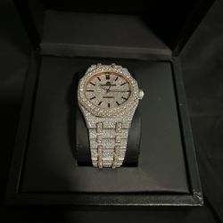 Ap Vvs 1 Automatic Japanese Movement Moissanite Passes Tester