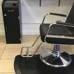 Hair Styling Chair And Drawer
