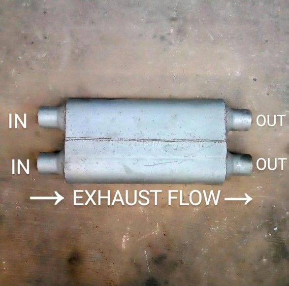 Flo Pro 2 chamber muffler