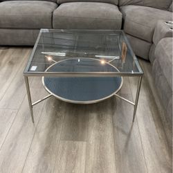 Glass Top Coffee Table