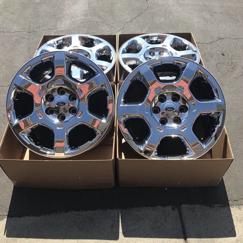 20" oem Ford F150 factory wheels 20 inch chrome rims for Sale in